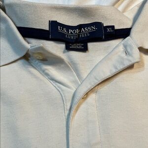 U.S. Polo Assn. Cream Polo Shirt